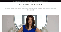 Desktop Screenshot of amandasanders.com